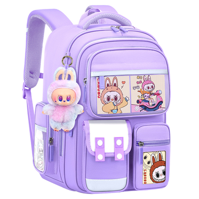 拉布布书包小学生男女减负大容量