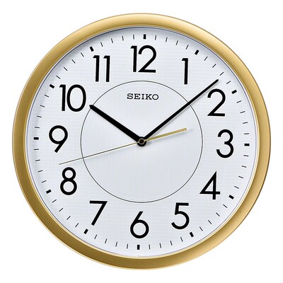 精工日本简约时尚居家石英挂钟