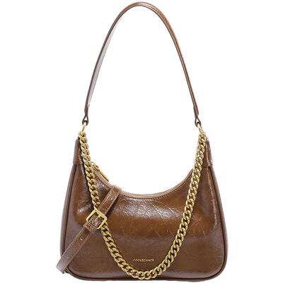 百丽包包女新款商场同款手提包通勤大容量单肩斜挎腋下包BL815BX5