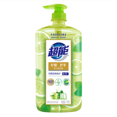 超能餐具果蔬通用瓶食品级洗洁精