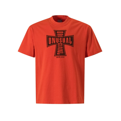 美式街头hiphop十字架短袖T恤