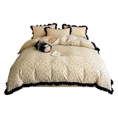 灯芯绒被套冬季加绒2024新款