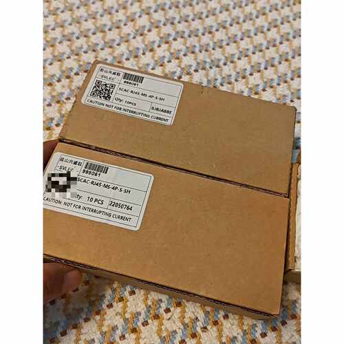 SCAC-RJ45-MS-4P-S-SH 吉诺 工业通讯接头 RJ45替代件