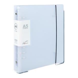 a5明信片收纳册活页6寸外壳四宫格卡册内页5寸一宫格小卡片卡套镭射票根色纸明星周边拍立得相片收藏本大容量