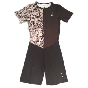 零阻力紧身衣短裤连体短跑跨栏专业比赛训练装备钻石款田径服男