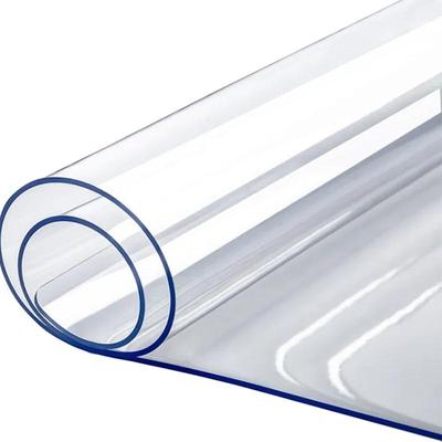 纯色透明pvc软玻璃圆形餐桌垫