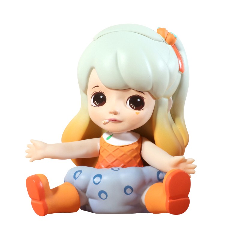 名创优品盲盒可爱娃娃关节可动