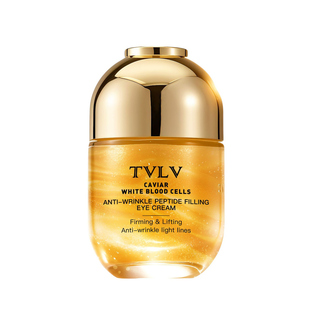 TVLV鱼子酱白细胞抗皱多肽填充眼霜保湿滋润紧致改眼周善干燥粗糙