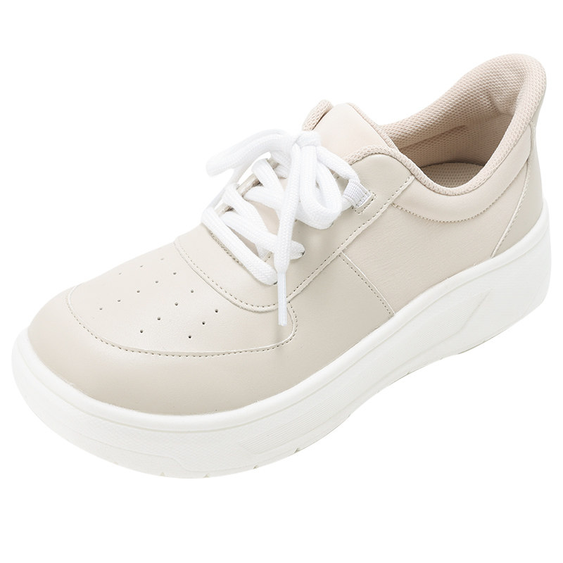 Pansy盼喜日本女鞋秒穿一脚蹬轻便舒适透气圆头加宽百搭板鞋