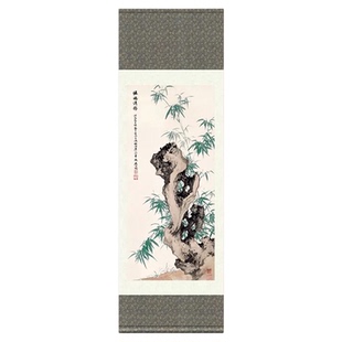 故宫文创长城山水丝绸卷轴画送外国人的中国风元素礼物北京纪念品