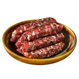 滕香阁手工梅干菜香肠新鲜猪肉0淀粉腊肠广式农家腊味金华老字号