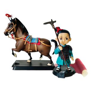 西安文创创意纪念品秦风小将兵马俑摆件公仔套盒秦始皇帝陵博物馆