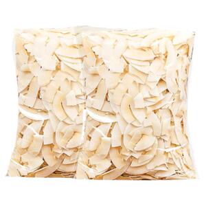 海南风味椰子脆片500g特产奶香味烤椰果块碎商用零食休闲小吃食品