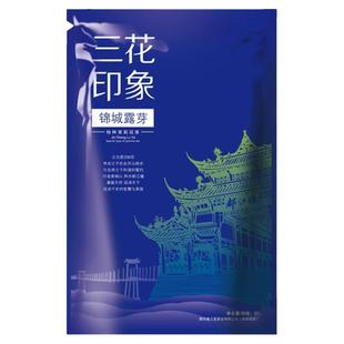 三花茶叶 锦城露芽 四川浓香花茶茉莉花茶叶袋装60g