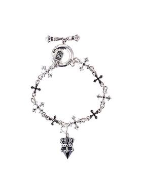 NATIVE STRANGER皇冠十字手链925银