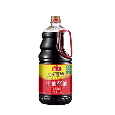海天酱油生抽酱油1.9L/500ml家用酿造酱油提鲜凉拌食堂炒菜调味品