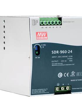 台湾明纬SDR-960高效开关电源