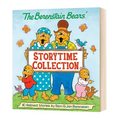 英文原版 精装绘本 The Berenstain Bears' Storytime Collection 贝贝熊10个经典故事合集 英文版儿童全英语书