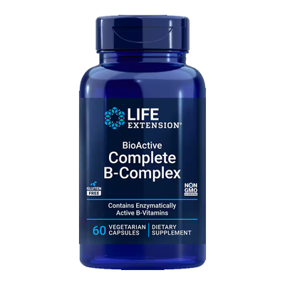 LifeExtension活性维生素B族60粒
