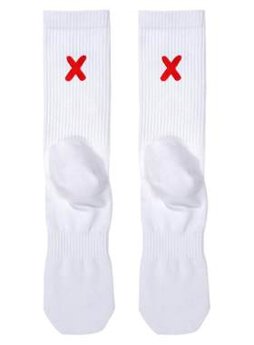 sockkon男高筒xx运动四季棉袜