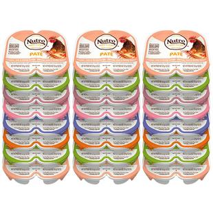 【自营】Nutro美士一分为二餐盒主食猫罐头零食75g*24盒湿粮无谷