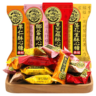 徐福记酥心糖578g混合口味香酥糖果