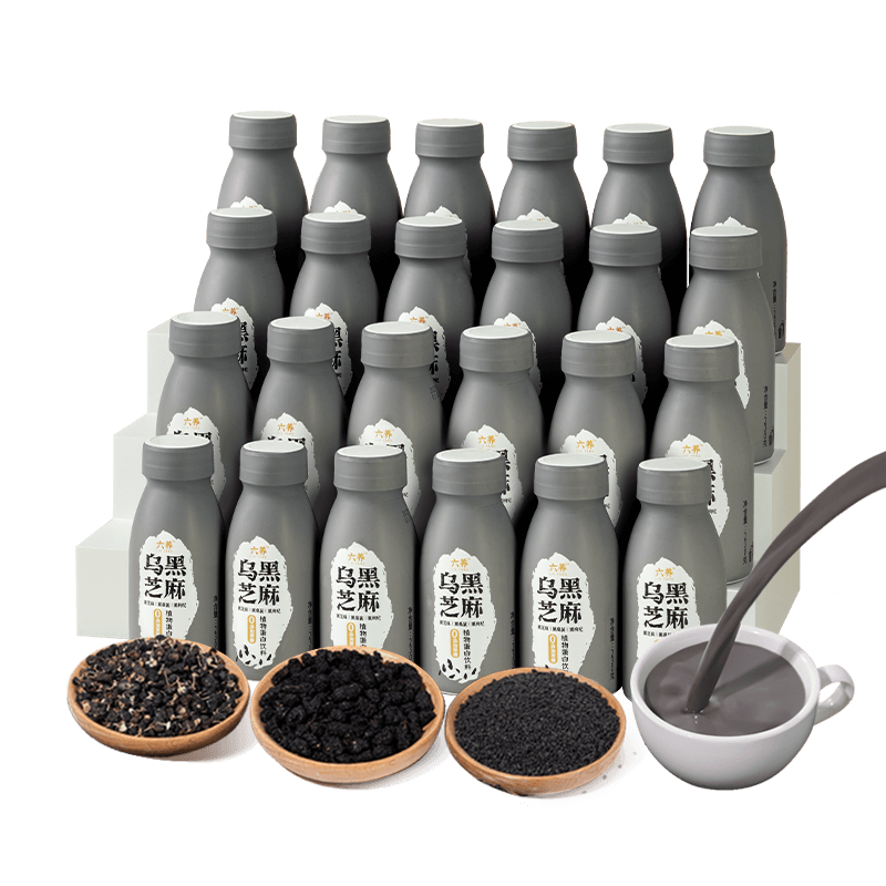 六养乌黑芝麻植物蛋白饮料
