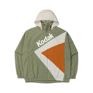 【低至六折】KODAK柯达春夏男女通用回溯经典连帽外套大logo夹克