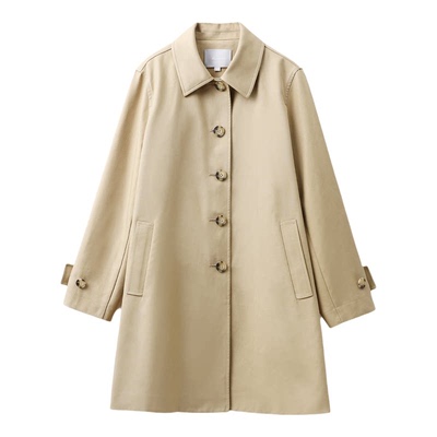 经典斜纹棉/双面异色风衣