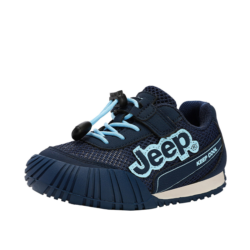 jeep儿童网面运动鞋子轻便软运动鞋