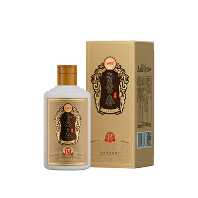 贵常春经典小酒 大曲坤沙纯粮酿造53度酱香型白酒