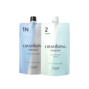 【自营】资生堂蛋白矫正直发膏免拉家用永久定型头发软化剂柔顺发