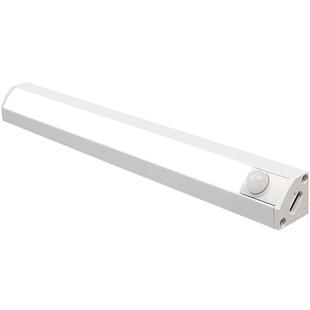 充电人体感应灯带无线自粘磁吸极窄直角鞋柜灯免布线 led橱柜灯条