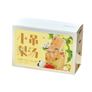 冻干老北京小吊梨汤冰糖雪梨百合银耳茶块免煮冲泡速食养生下午茶