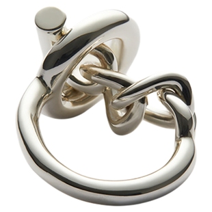 925纯银经典猪鼻子造型首饰指环欧美轻奢高级感男女通款闭口戒指