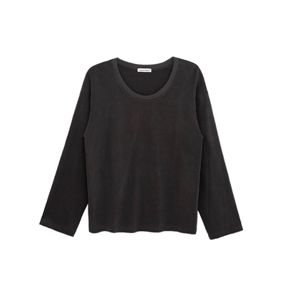 荒荒家U领T恤女秋季