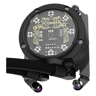 一体式12cm360水冷散热器TCOMAS