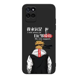 昊淘适用于realmev11手机壳oopp情侣真我v11贴膜真我v11s小众RMX3125不撞款rea1mev11s卡通防摔软rmx3125