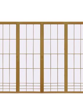 日式推拉门格子门定制卧室