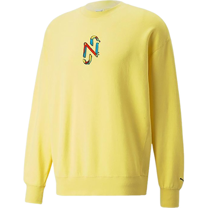 Puma/彪马正品X NJR男士针织宽松保暖经典套头圆领卫衣535732-91