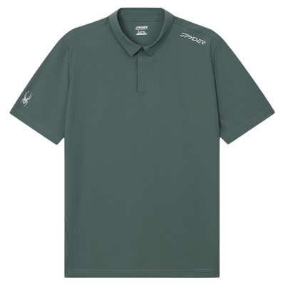 蜘蛛春夏男凉感休闲运动短袖POLO