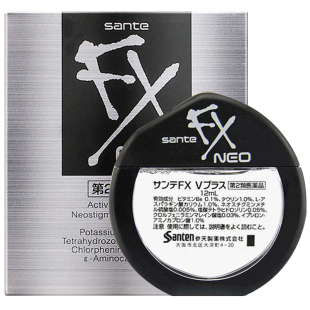 【自营】日本参天FX眼药水滴眼液润眼液12ml*6清凉型银瓶眼睛疲劳