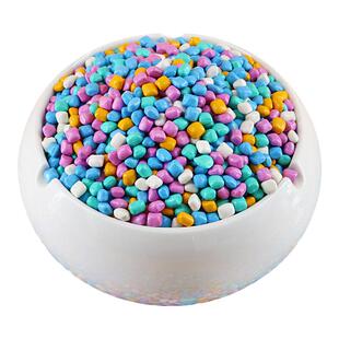 儿童陶瓷沙替代决明子玩具沙子大颗粒塑料沙室内家用游乐园商用