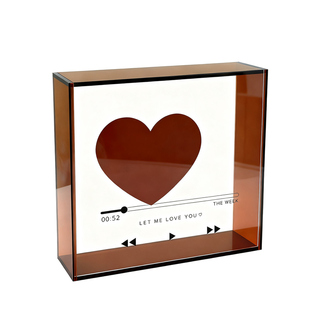 永生花仿真手提花盒求婚圣诞情人节礼盒亚克力花盒透明花艺包装盒