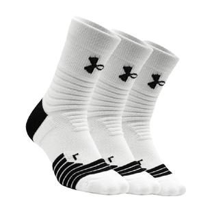 Under Armour安德玛运动袜毛巾底棉篮球羽毛球长筒袜加厚吸汗防滑