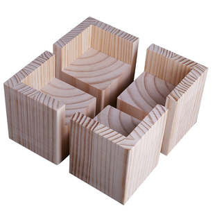 桌子增高实木定制家具垫高支撑脚茶几垫高块床腿增高神器稳定牢固