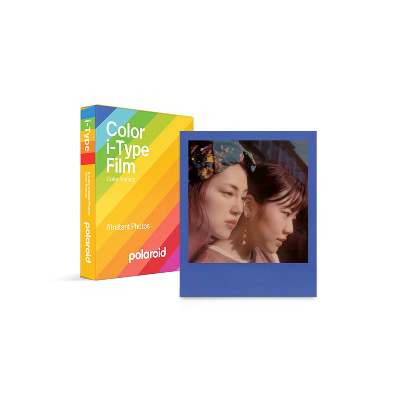 Polaroid宝丽来i-Type彩色边框彩色胶片拍立得胶片相机相纸8张礼品【26年6月生产】