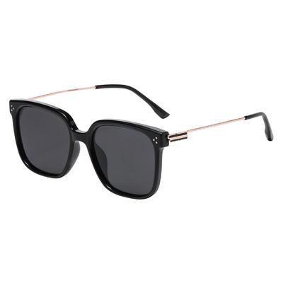 GM黑框日落色墨镜男女款浅偏光