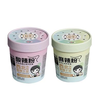 于小鲜清真湿粉酸辣粉冲整箱
