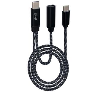 TYPEC调音台声卡OTG线 适用雅马哈 AG03 ag06MK2内录直播同时充电